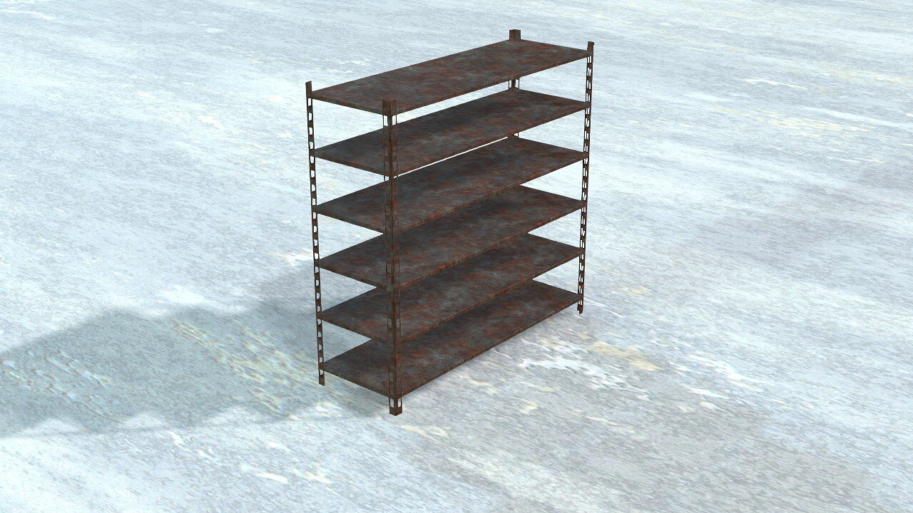 Warehouse Rack 3D model