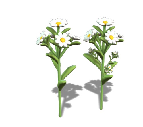 Low Poly Flowers